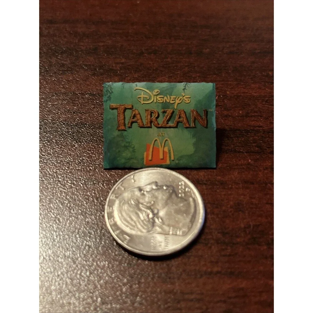 McDonald’s Disney Tarzan Movie‎ Employee Lapel Hat Pin - Picture 2 of 3